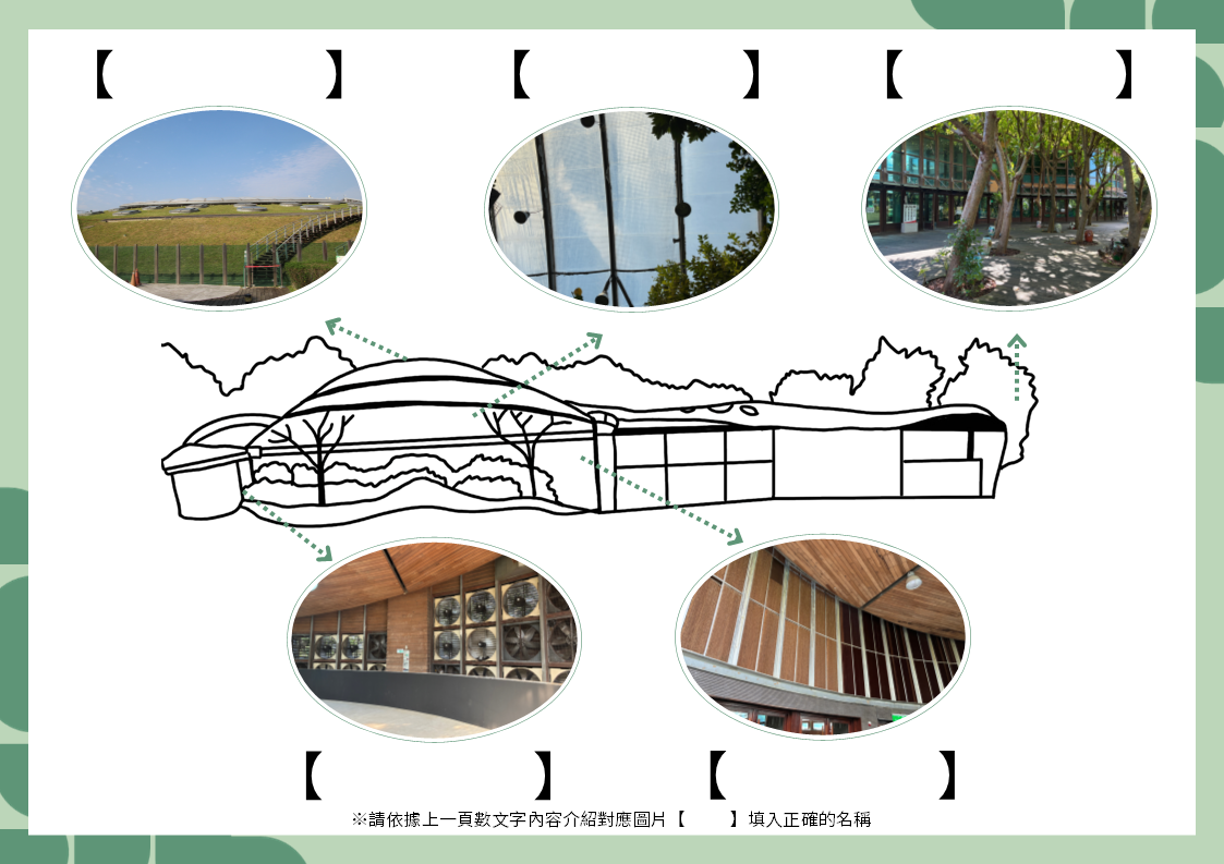 典藏探秘自導式學習單：揭開綠建築的綠色奇蹟